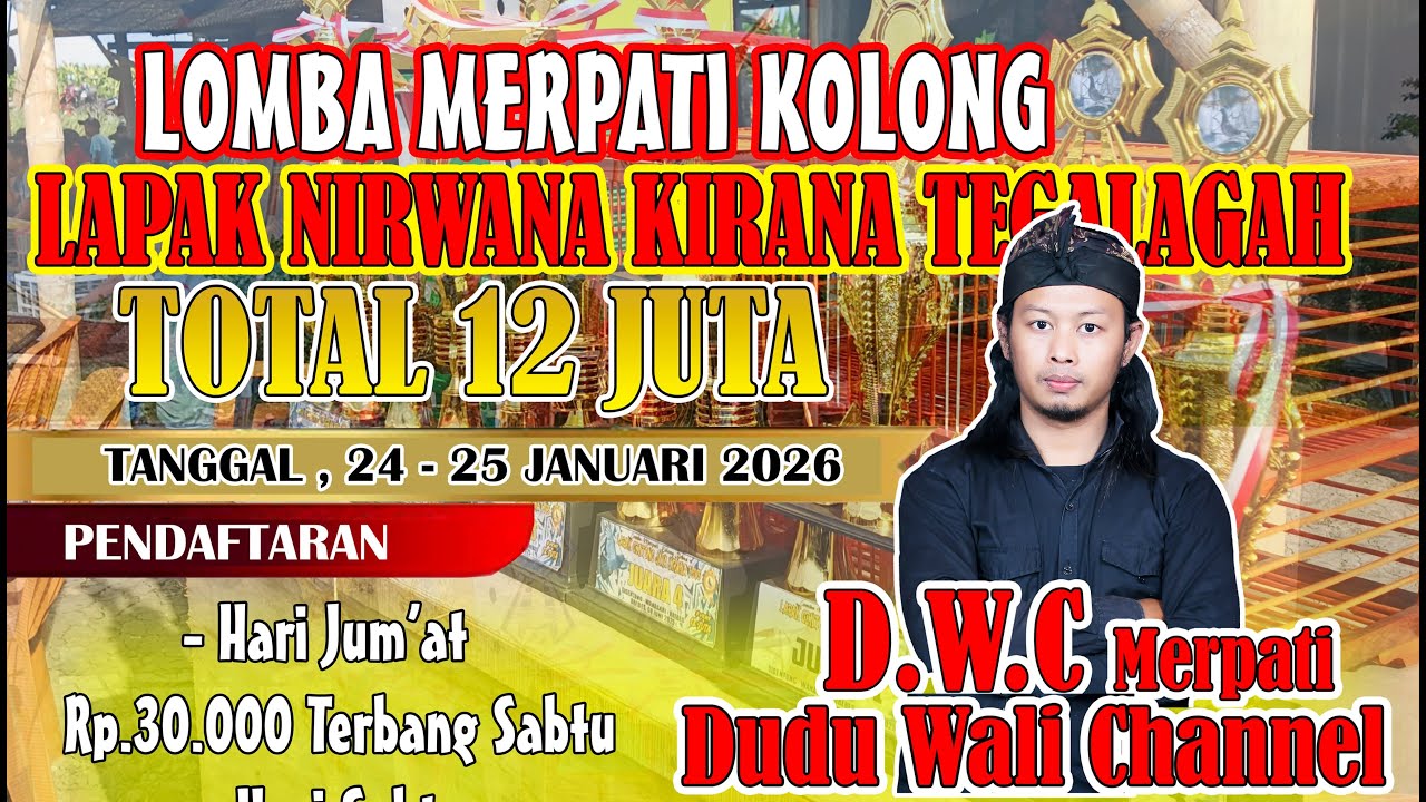 🔴BABAK 5 ‼️TOTAL 12 LAPAK NIRWANA ‼️SENIN 25 JANUARI 2026