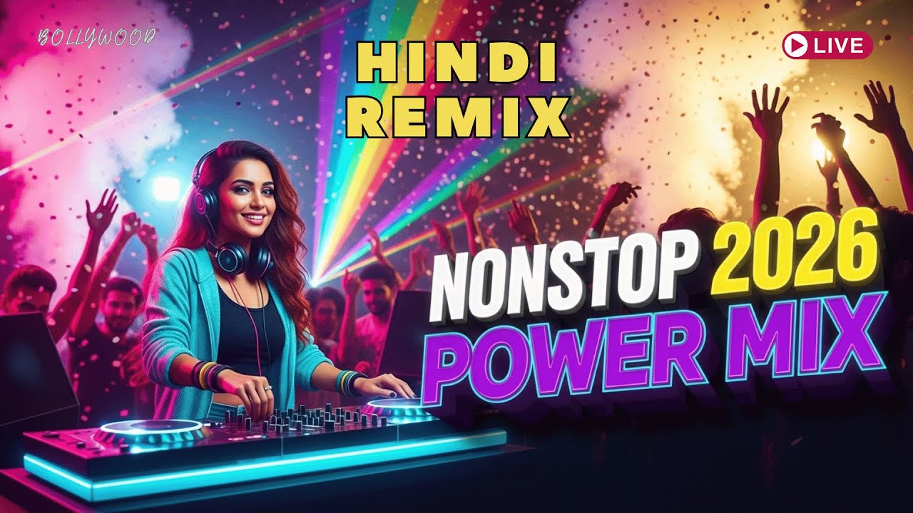 ⚡ Hindi DJ Remix Party Mode 2026 ⚡ Bollywood Nonstop