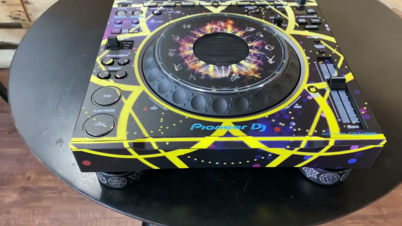 Pioneer CDJ-3000 Custom Skins Created Online at StyleFlip.com