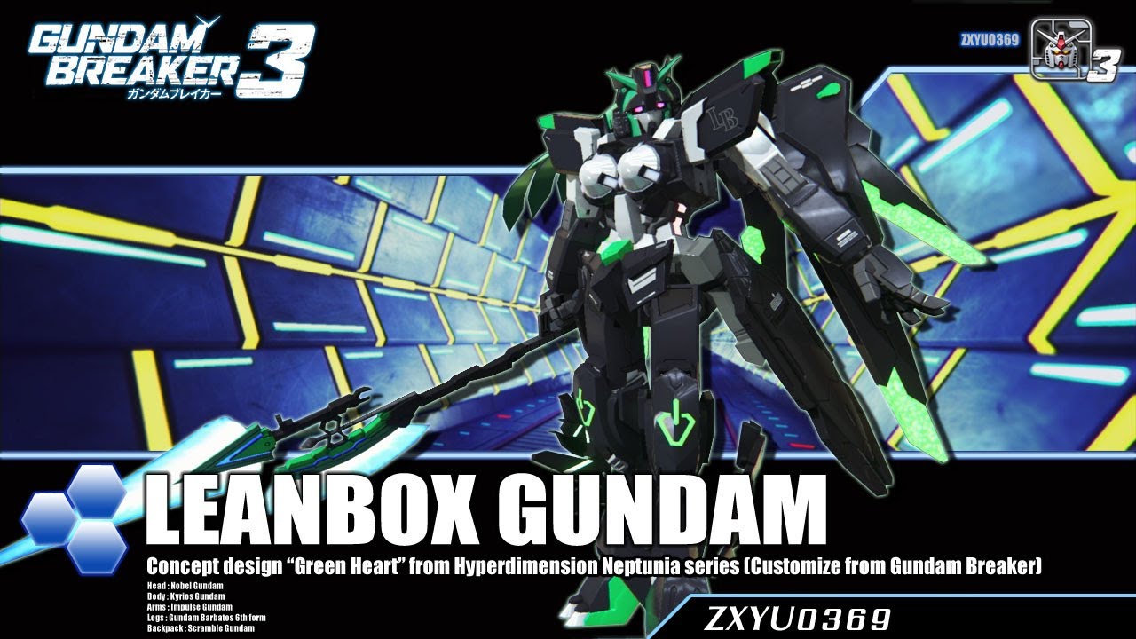 [PS4] Gundam Breaker 3 : Leanbox Gundam