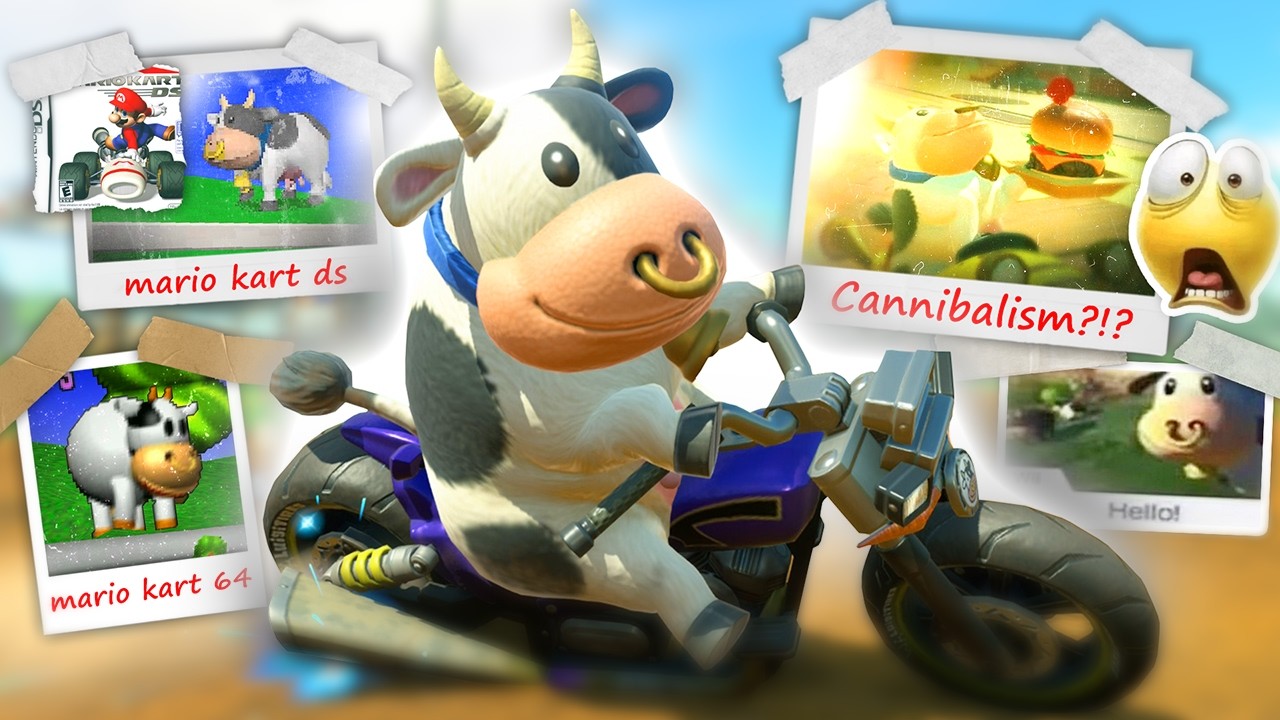 The Hidden Lore of the Mario Kart Cow
