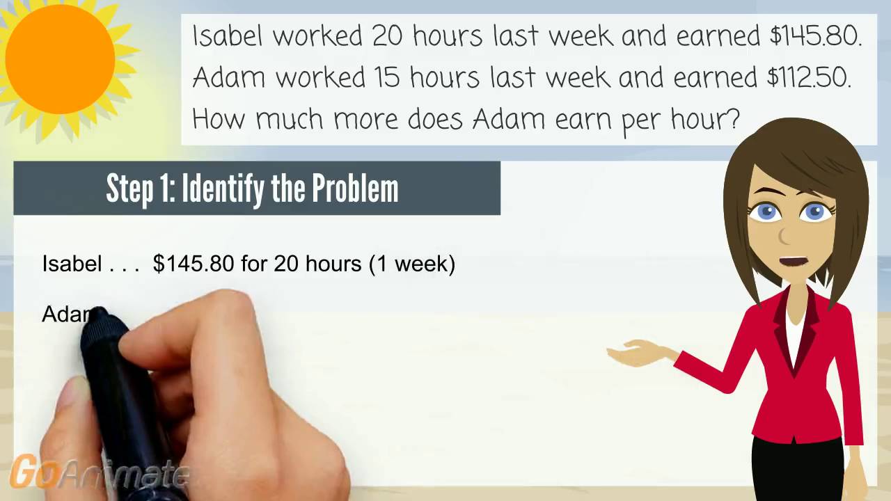 4 Steps to Math Problem Solving