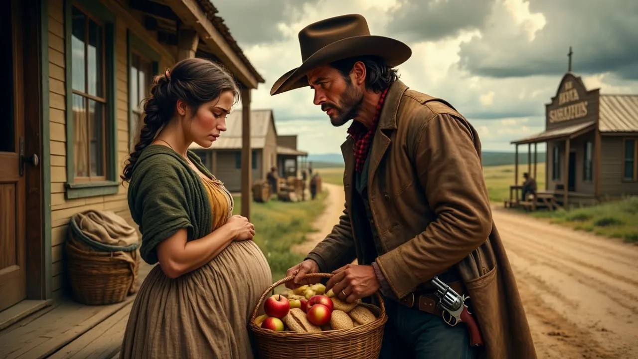 Ein Cowboy half einer schwangeren Fremden… und ein Jahr später nannte der Kleine ihn „Papa“