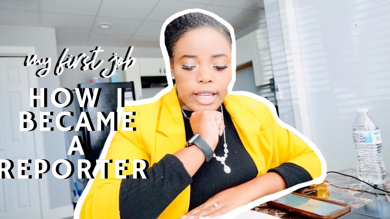 VLOG: my first job, day in the life of a journalist, how I became a reporter