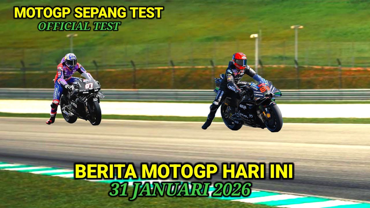 📡 LIVE SHAKEDOWN TES SEPANG MOTOGP 2026💥BERITA MOTOGP HARI INI⚡MOTOGP HARI INI 31 JANUARI 2026