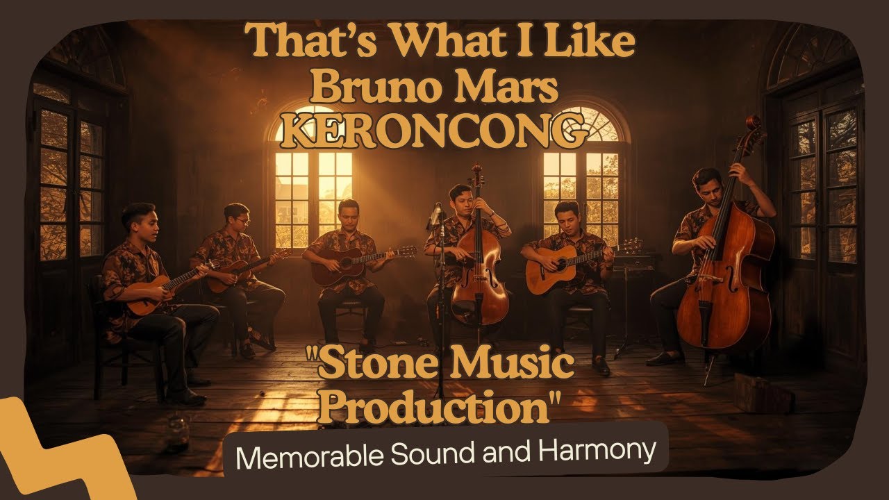 Bruno Mars - That's What I Like Keroncong Cover | Lagu Santai untuk menemani di perjalanan
