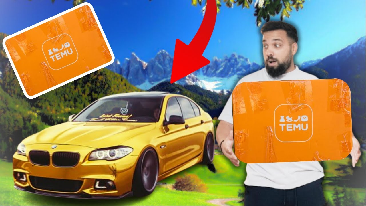 AM TUNAT BMW F10 cu 100 LEI! ACCESORII TEMU în ACTIUNE!