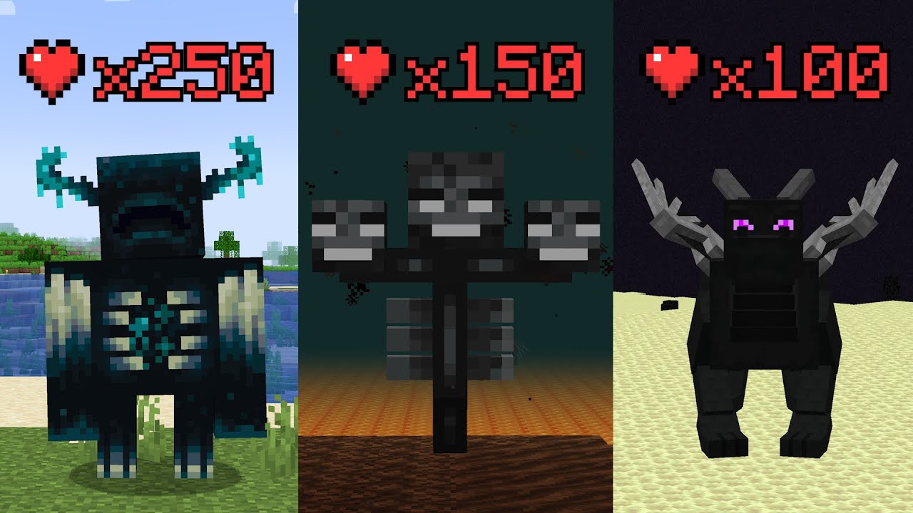 minecraft mobs health in 5 mins 30 secs