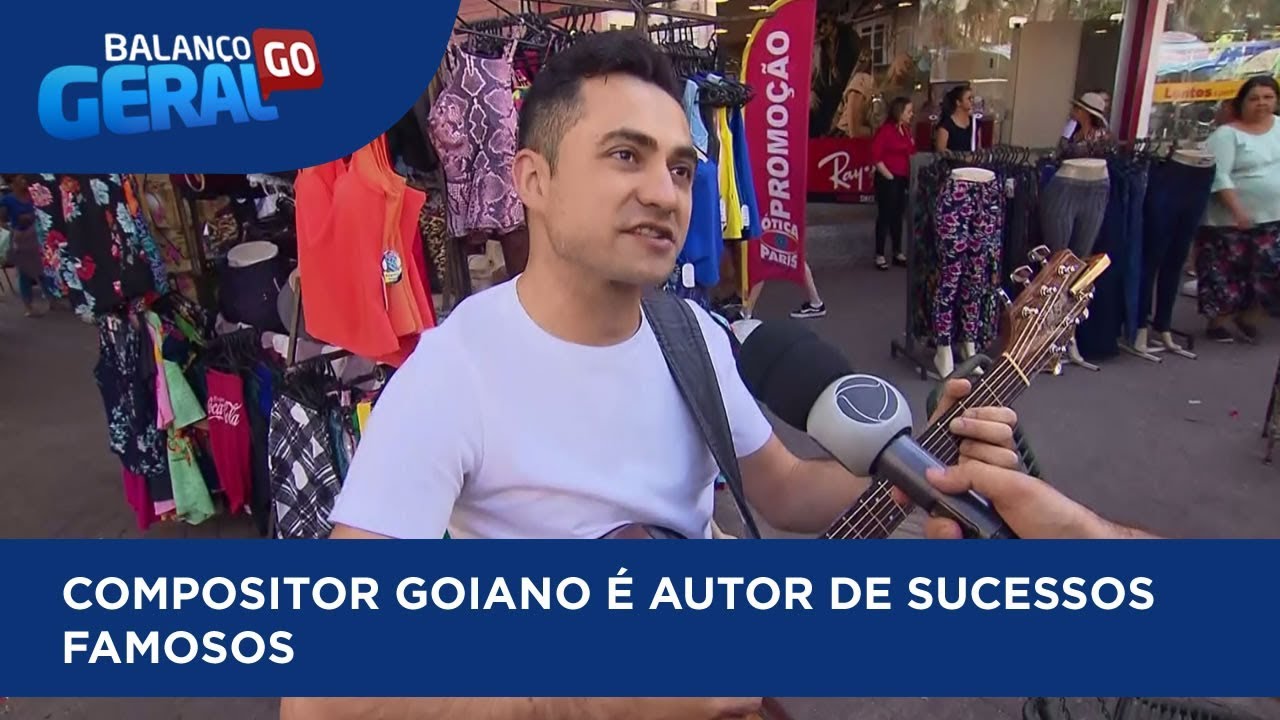 COMPOSITOR GOIANO É AUTOR DE SUCESSOS FAMOSOS