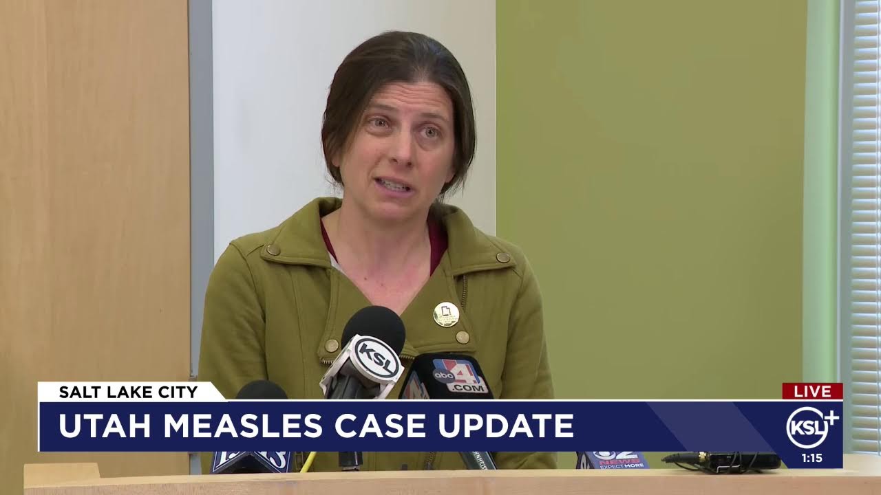 Utah health officials on the rise of measles in the state