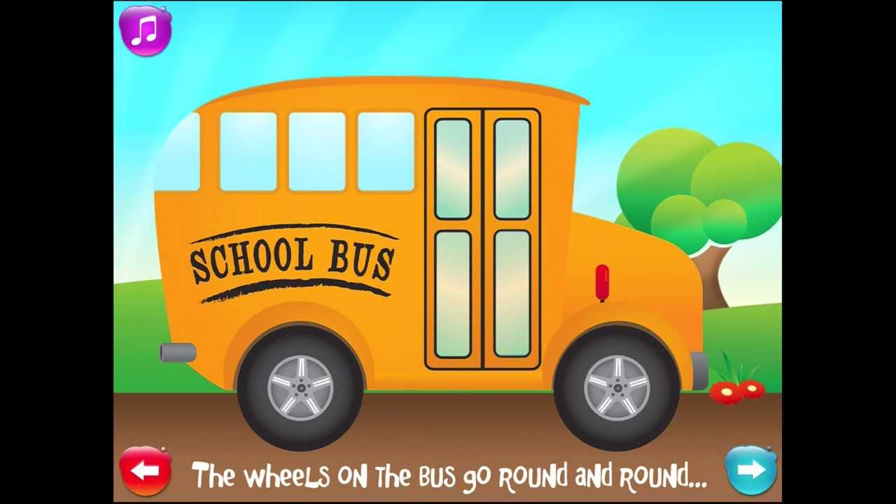 ♫ The Wheels on the bus ♪ Die Räder am Bus ♬ Kinderlied App