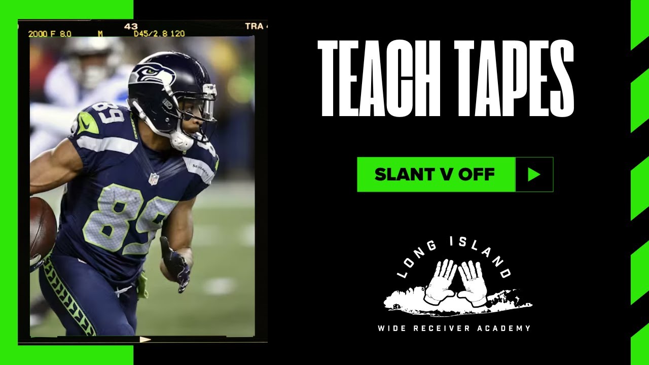 Winning a Slant Versus Off Coverage - TEACH TAPE!