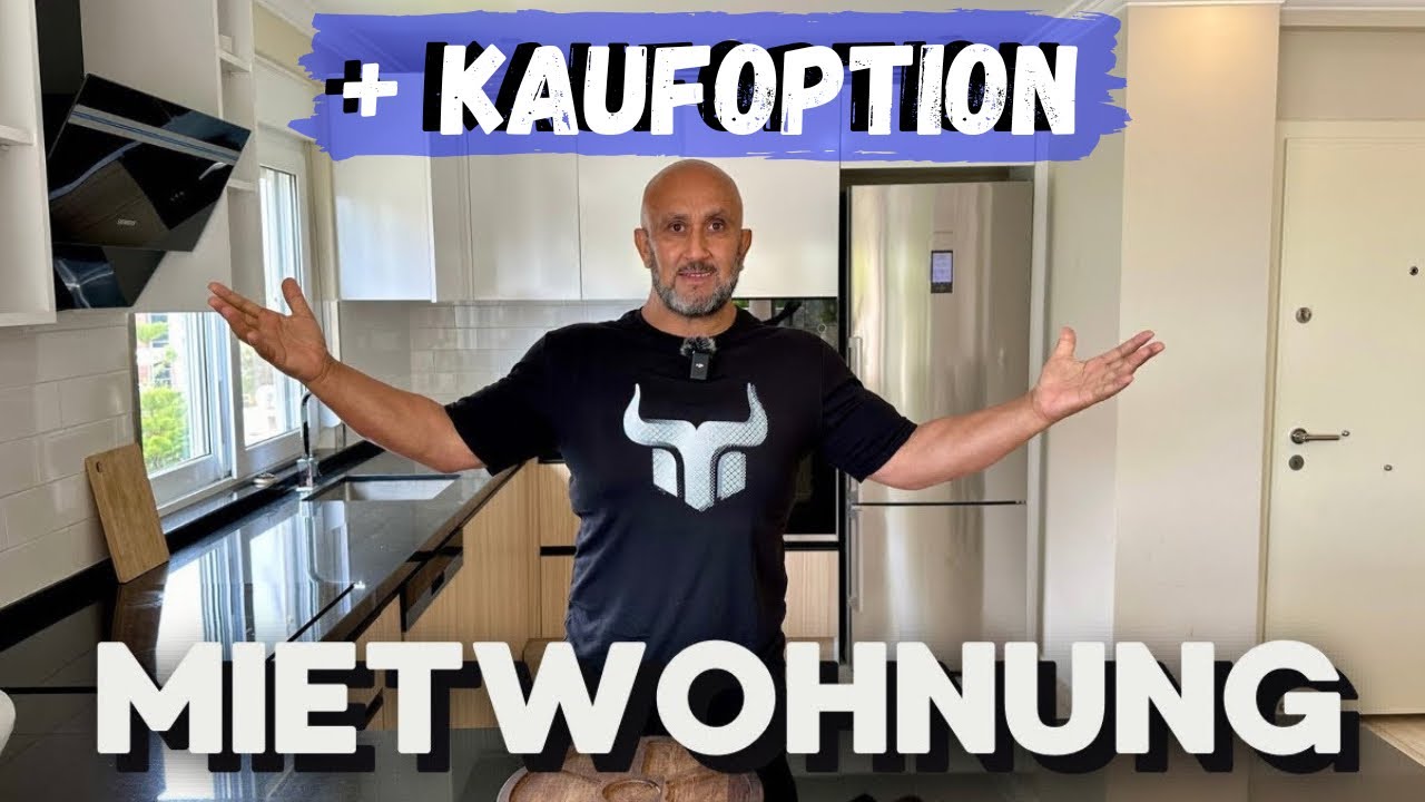 KAUF und MIETE / 3 Zimmer Wohnung mit GARTEN und AUFENTHALTSGENEHMIGUNG  / Komplett NEU!