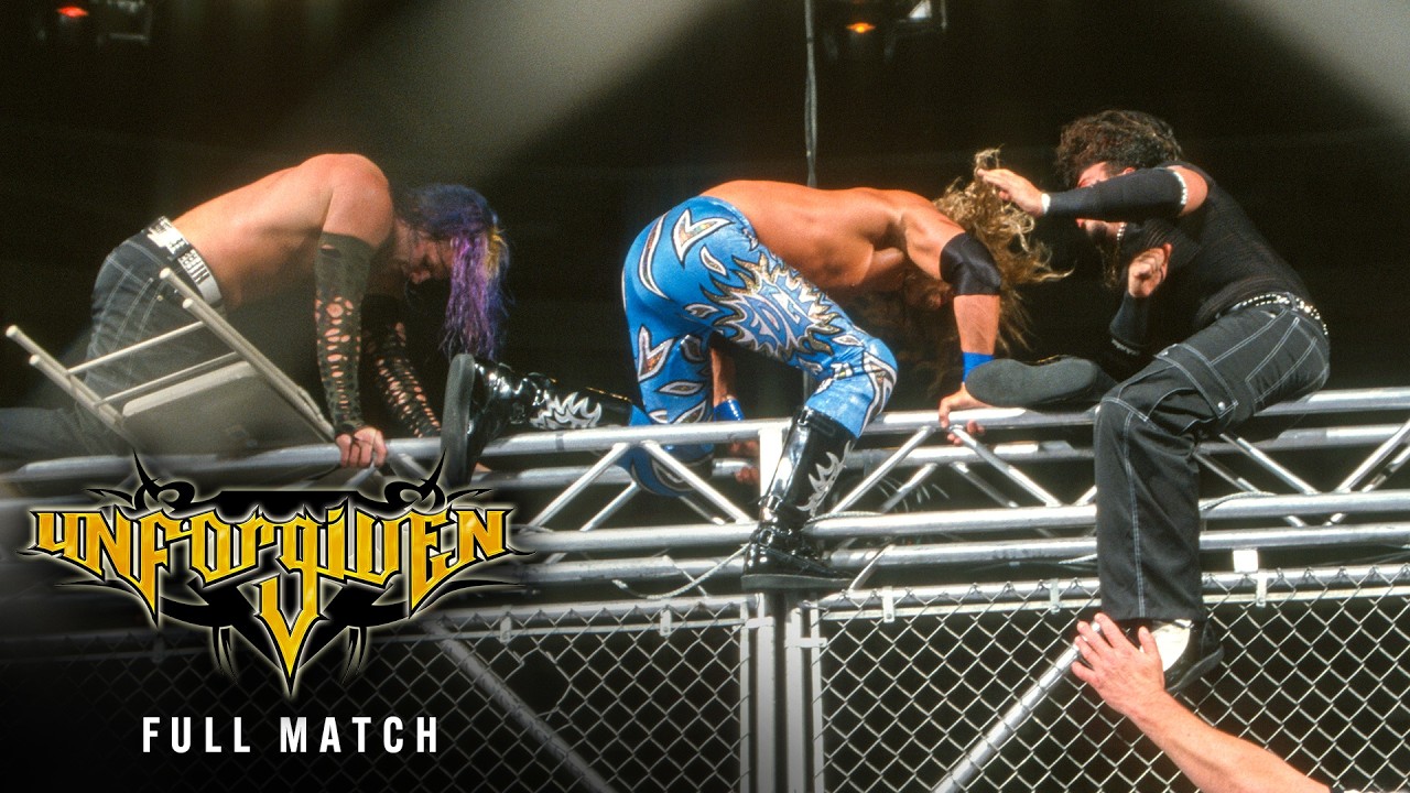 FULL MATCH: Edge & Christian vs. Hardy Boyz | WWE Tag Team Title Steel Cage Match: Unforgiven 2000