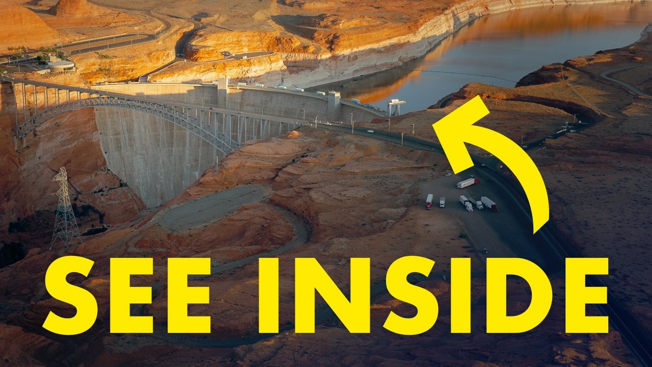 Exclusive tour: Go inside the Glen Canyon Dam to learn how it makes power and why it’s in danger