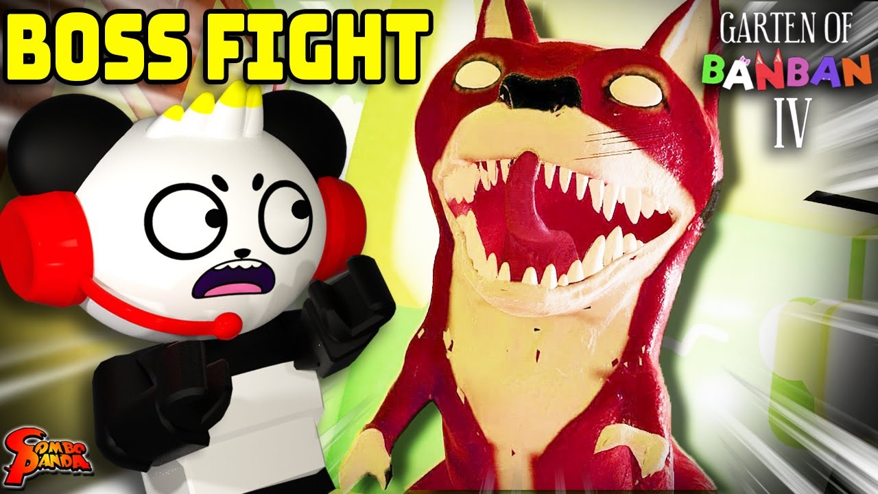 Epic Kittysaurus Boss Fight in Garten of Ban Ban 4!!!