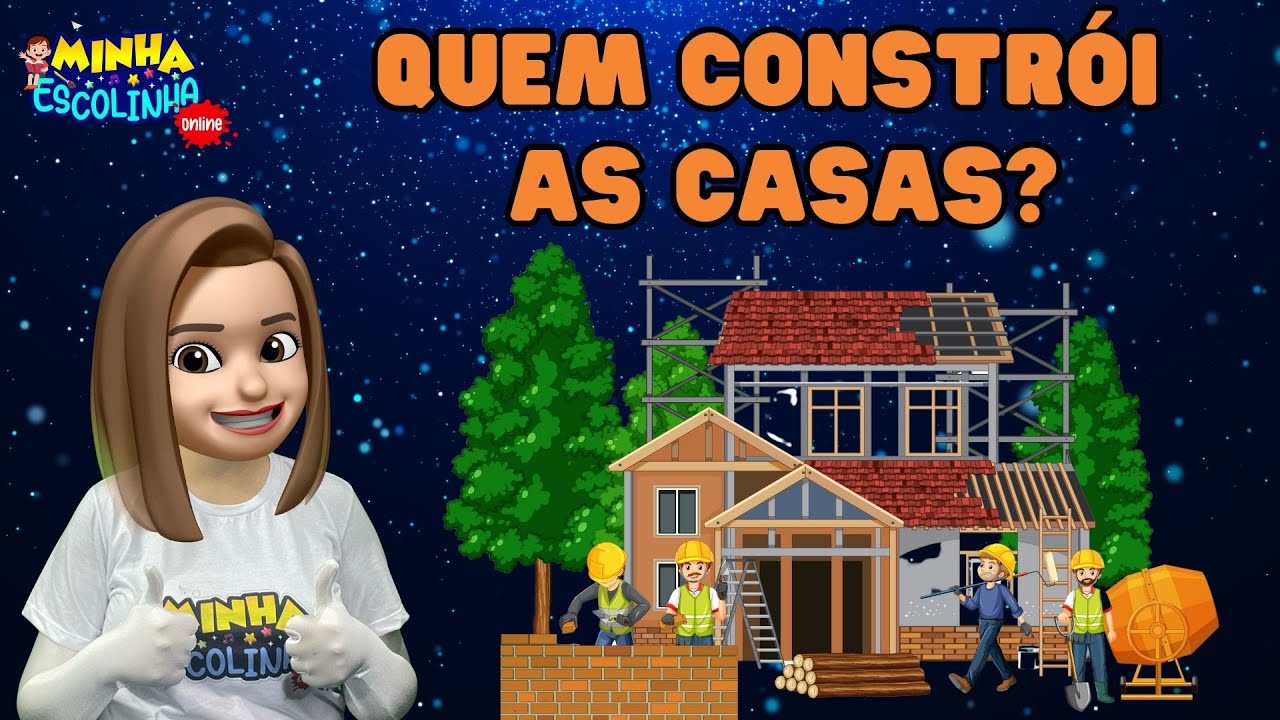 Quem Constrói as Casas G5 - Educação Infantil - Videos Educativos - Atividades para Crianças