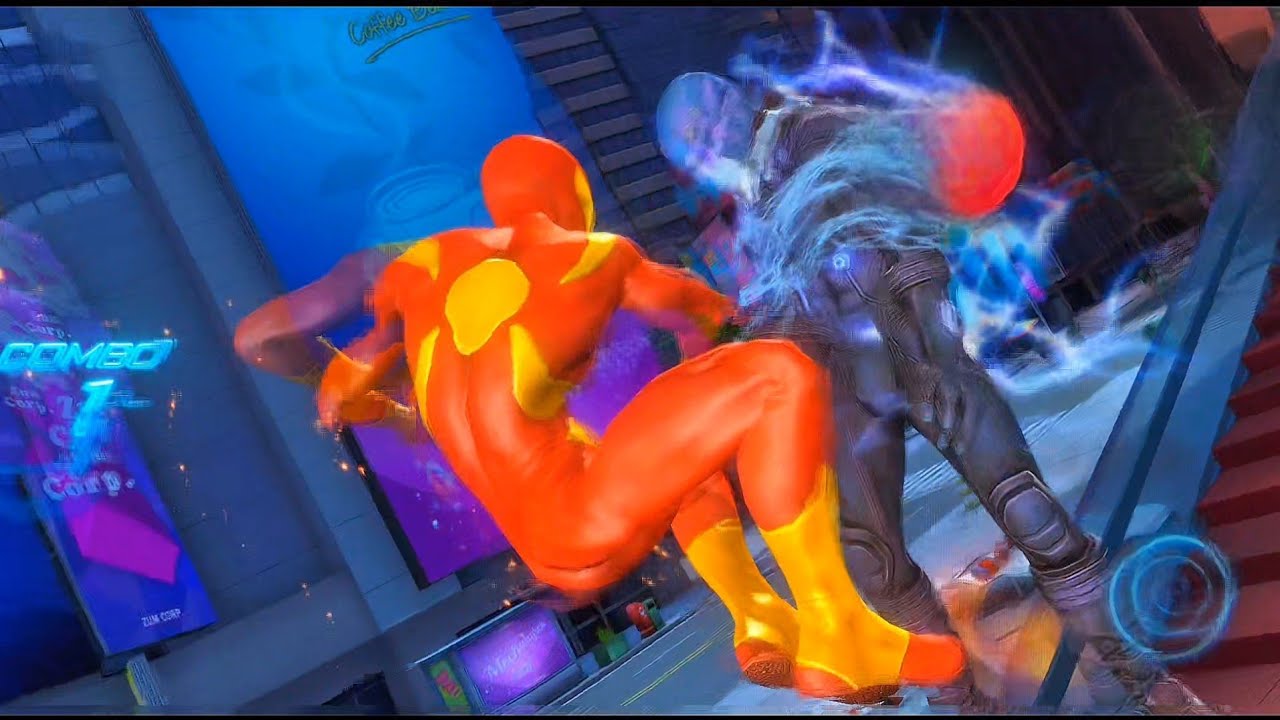Jhatka Laga! ⚡ Spider Fighter 3 Electric Man Boss Fight (Hindi) 