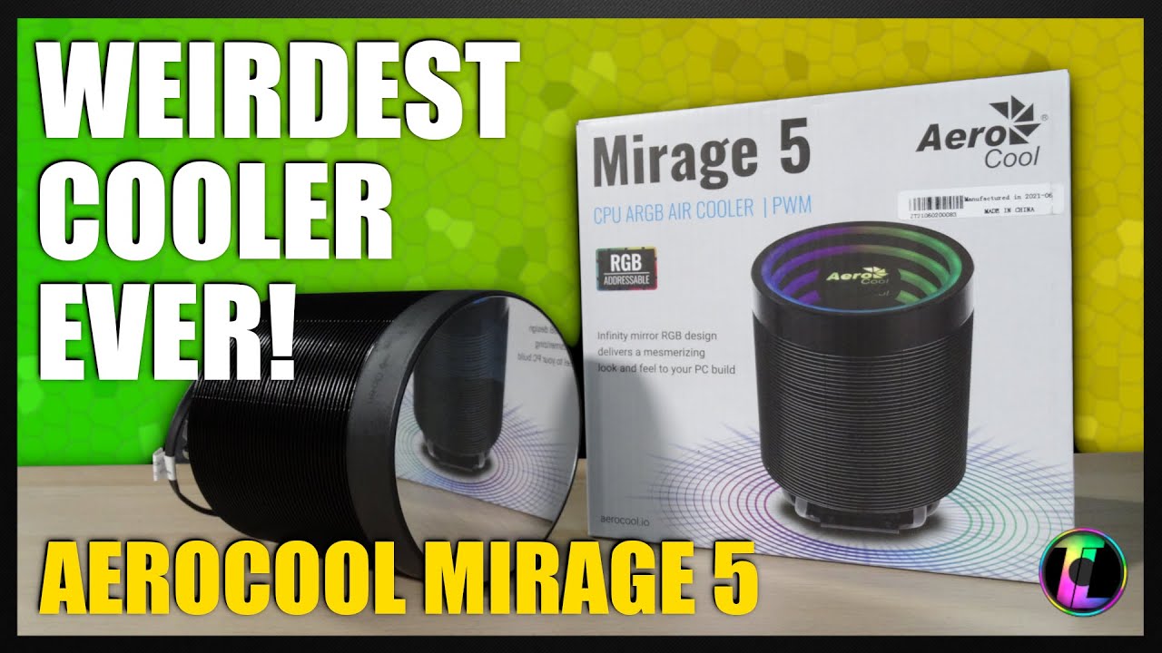 Weirdest cooler we have seen in ages... Aerocool Mirage 5.