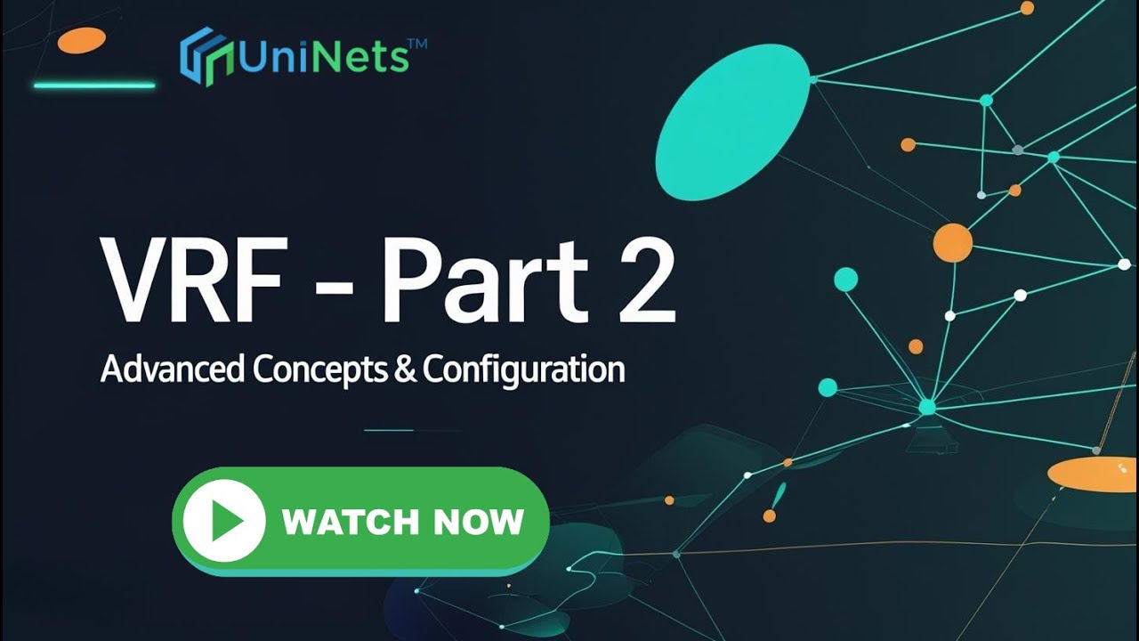 virtual routing and forwarding (VRF) video -  Part2