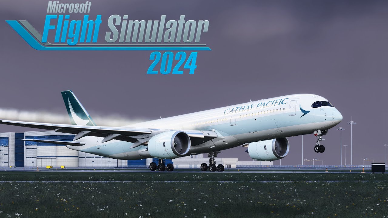 Самолет Cathay Pacific A350 | Полный рейс Гонконг — Фукуока | Microsoft Flight Simulator 2024