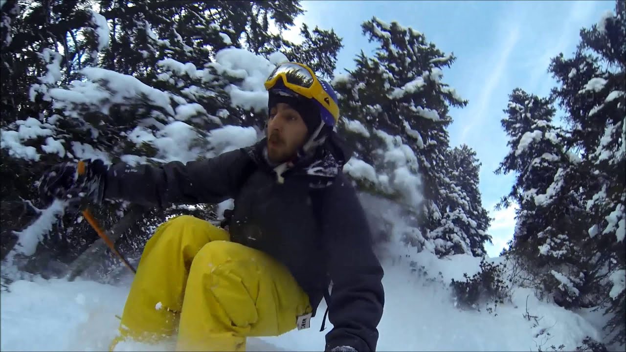 We ride the gansta's paradise, La Sambuy. Ski