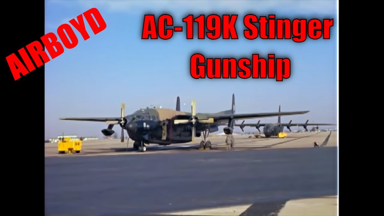 Fairchild AC-119K Stinger • Ca 1960's