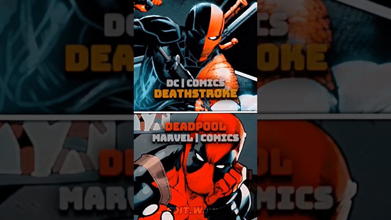 Deathstroke VS Deadpool | COMICS