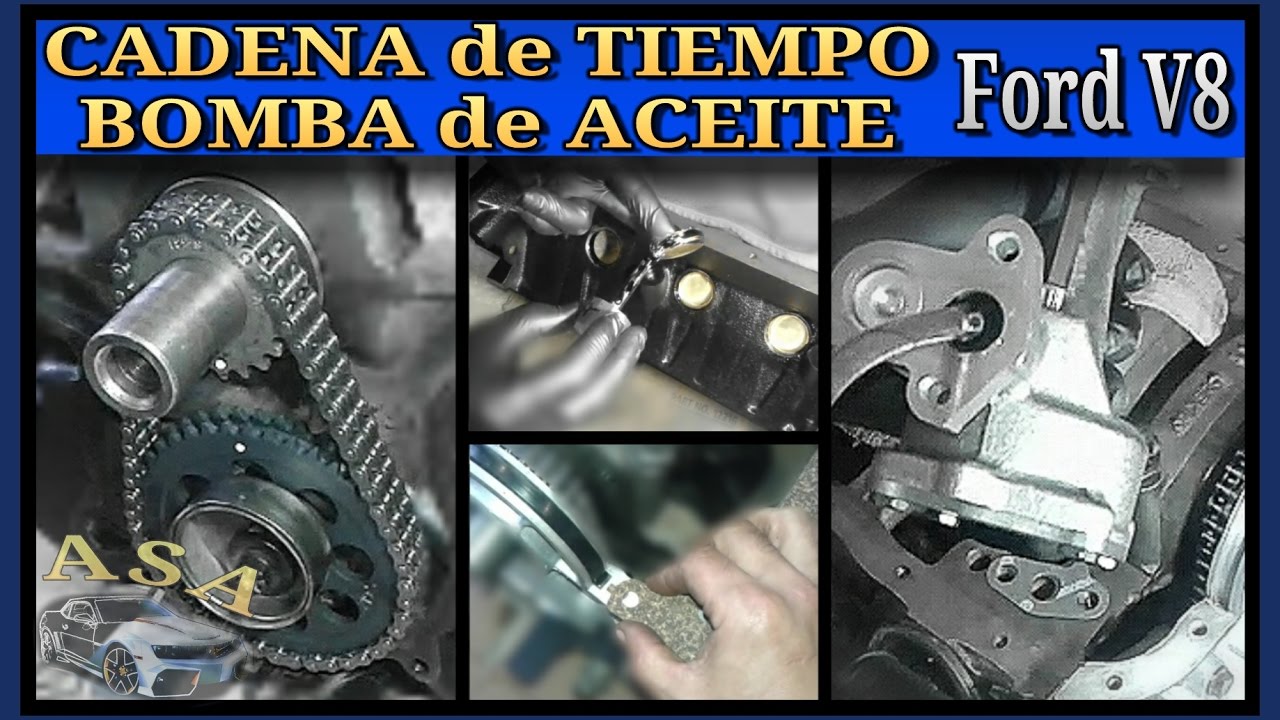 Cadena de Distribución, Ford V8, Motor 351