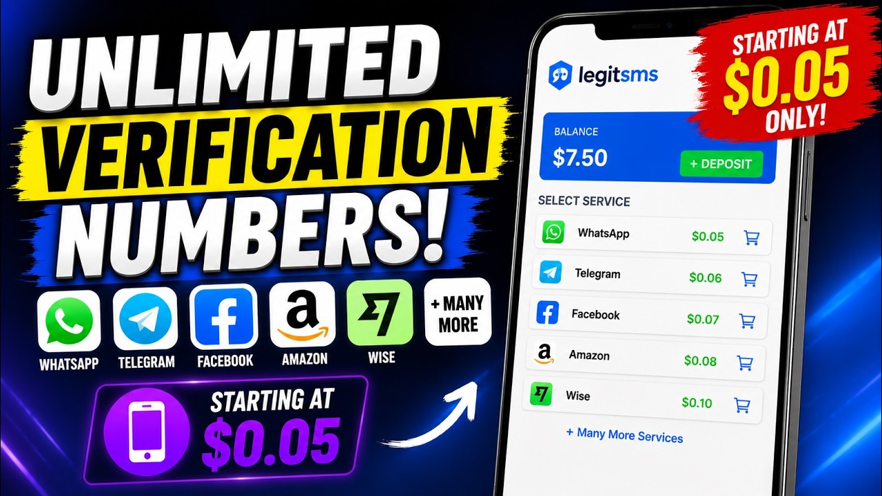 Cheap OTP Numbers for WhatsApp, Telegram & More 🔥