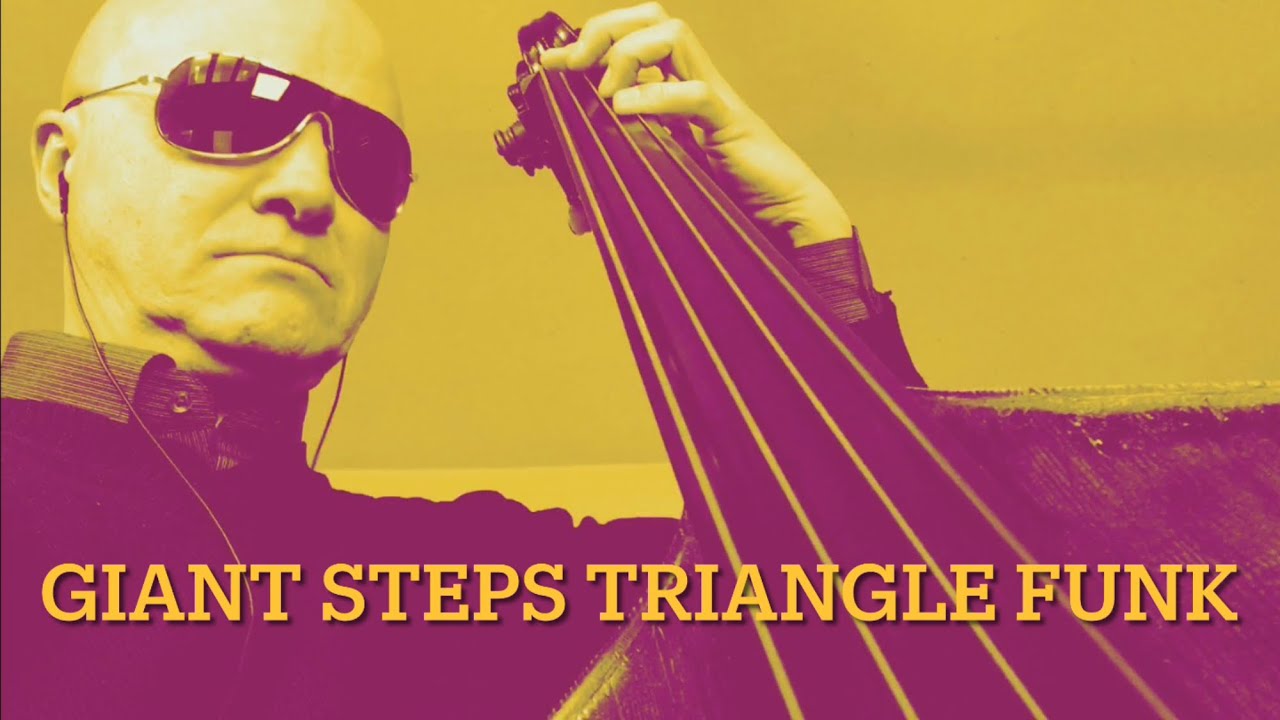 Giant Steps Triangle Funky Bass Line Play Along Backing Track