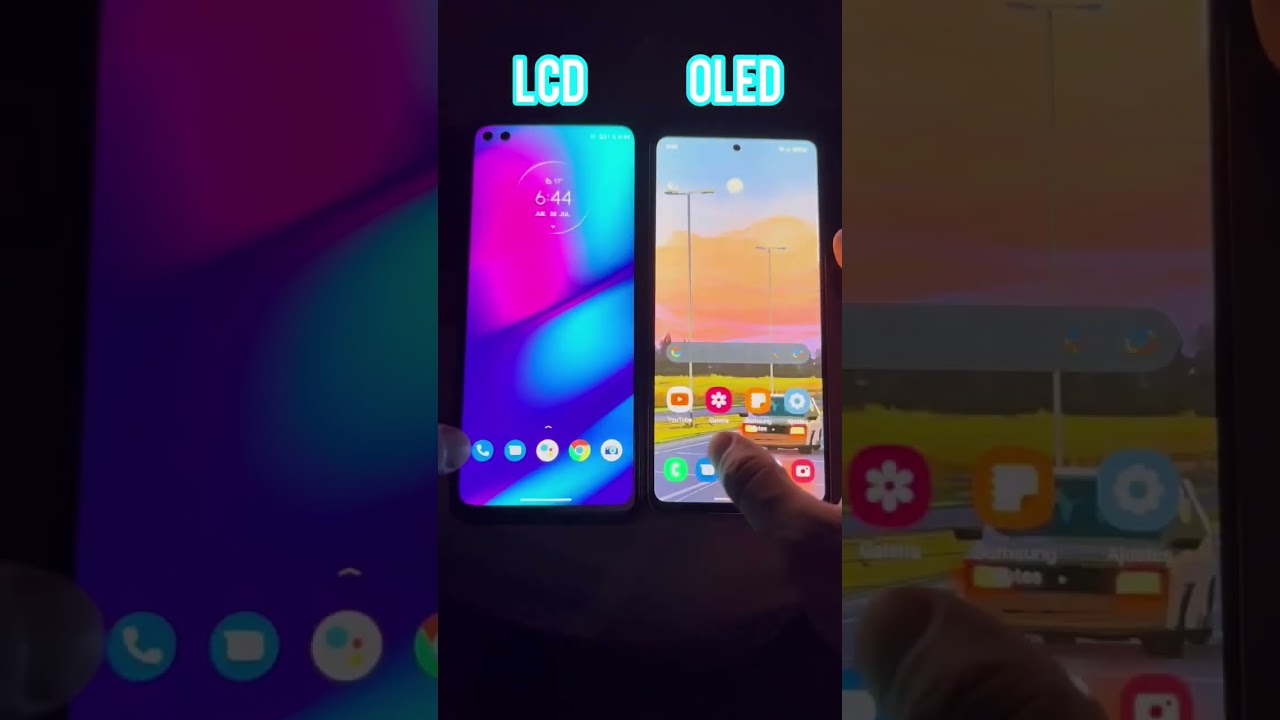 Pantalla LCD vs Pantalla OLED