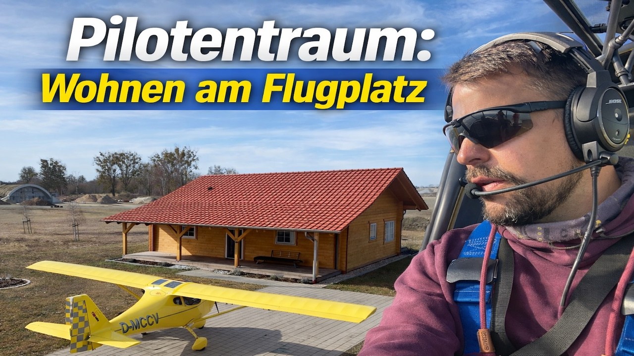 Mit dem Flugzeug direkt vor dem Haus parken | Davon träumen wir alle!!