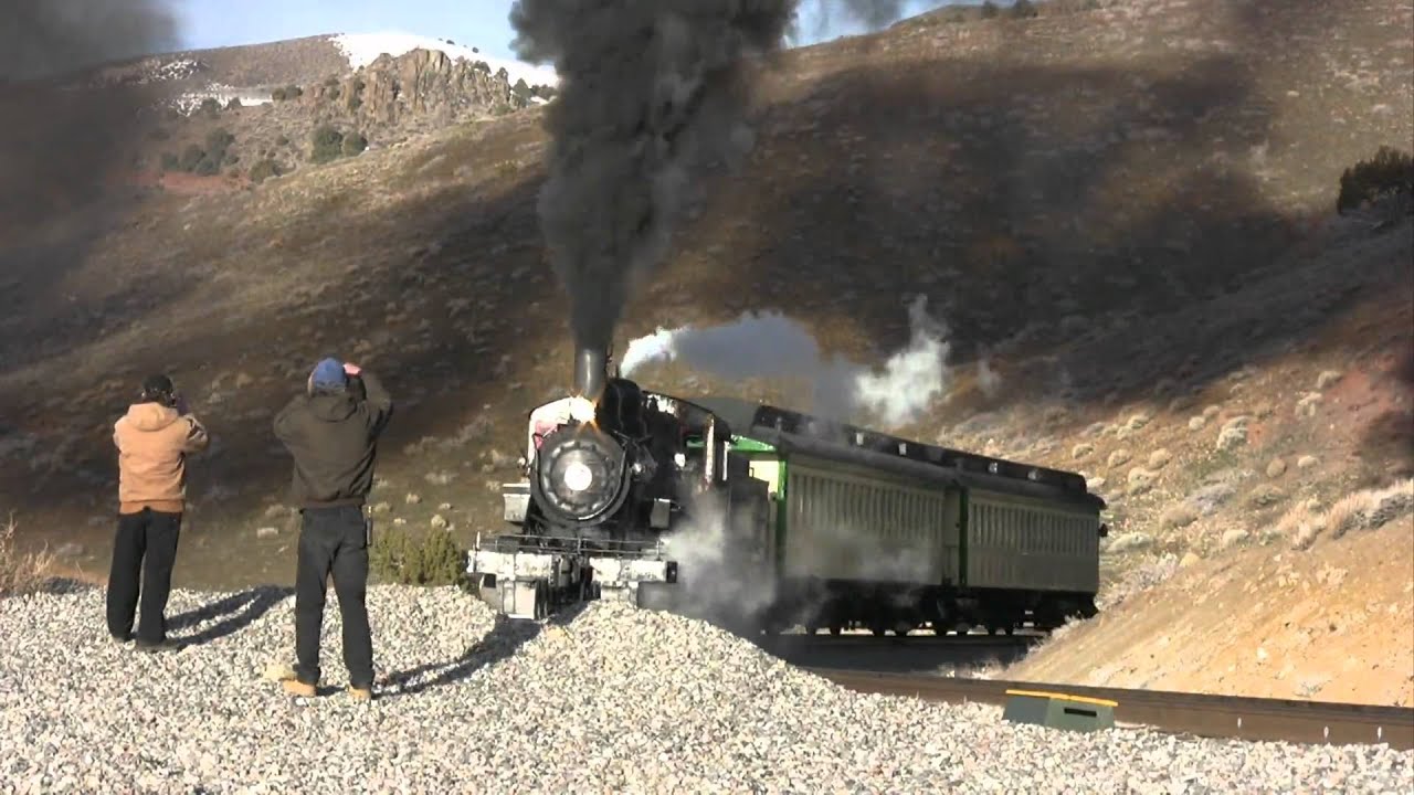 Part 3, Virginia & Truckee Railroad / TTI Railfan Spectacular with full steam locomotive runbys