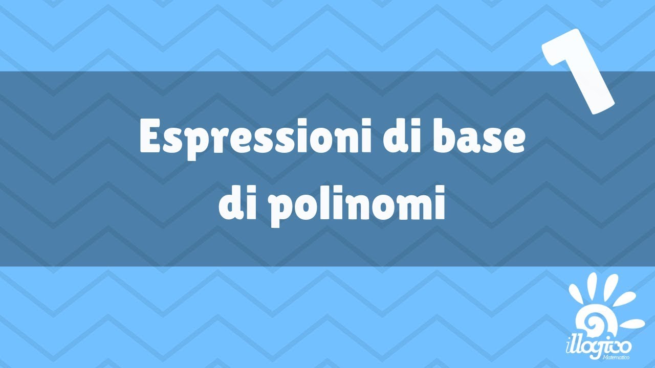 Espressioni di base di polinomi - 1
