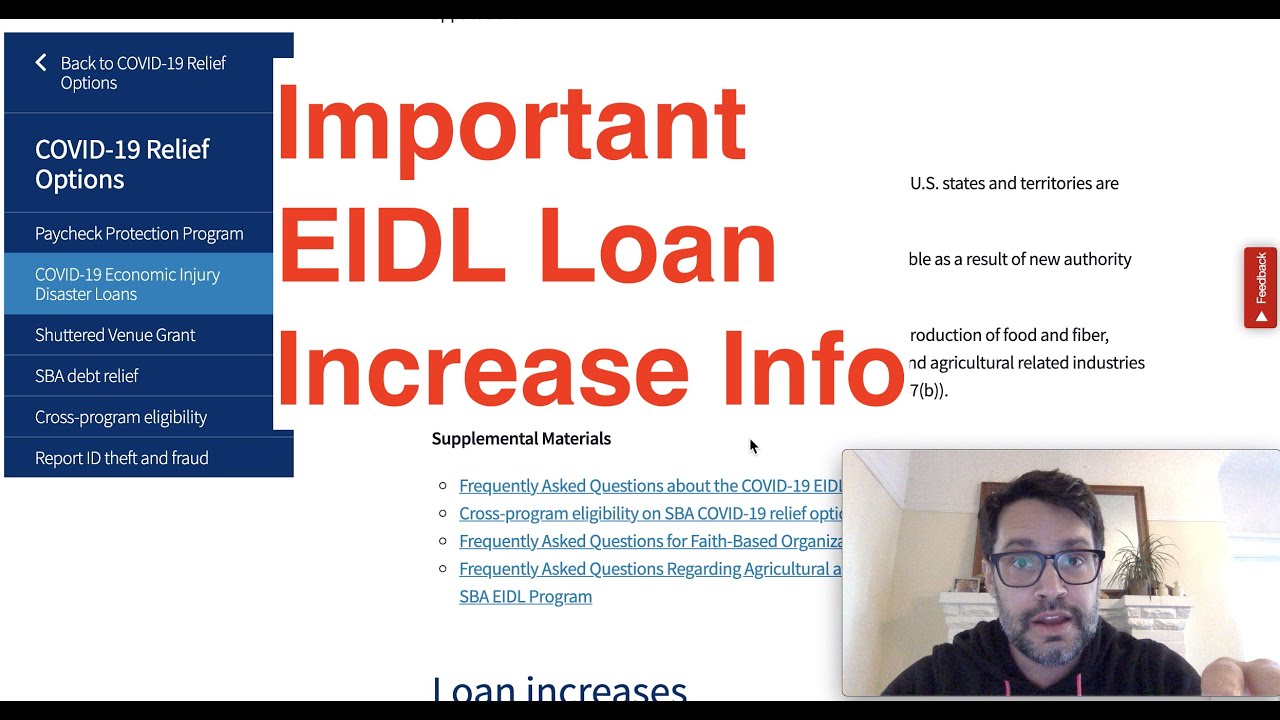 Important EIDL Loan Increase Updates | Latest EIDL Grant Progress