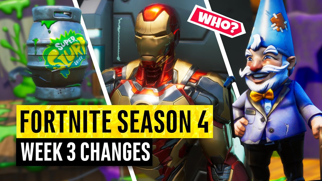 Fortnite | All Season 4 Map Updates and Hidden Secrets! WEEK 3