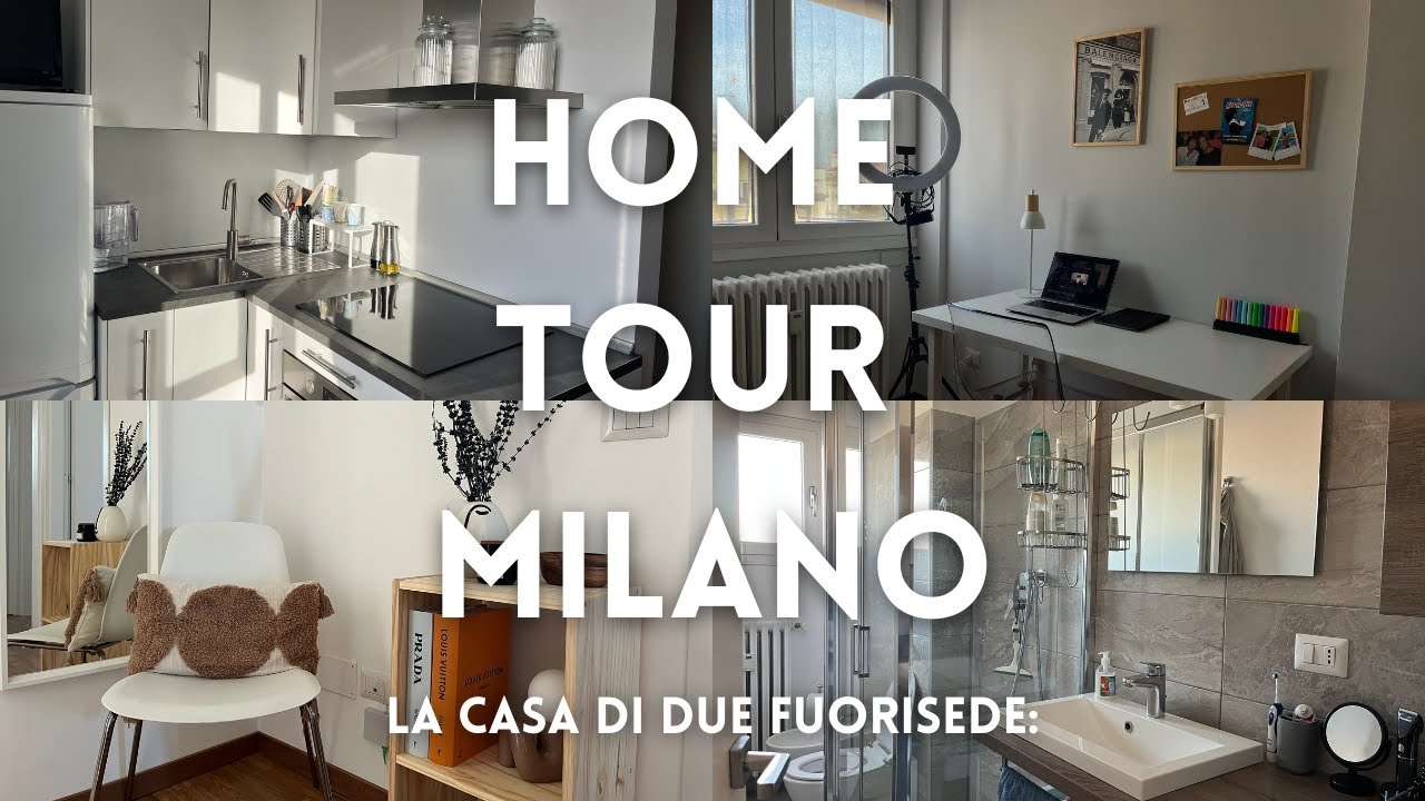HOME TOUR di uno studente FUORISEDE a MILANO | NC