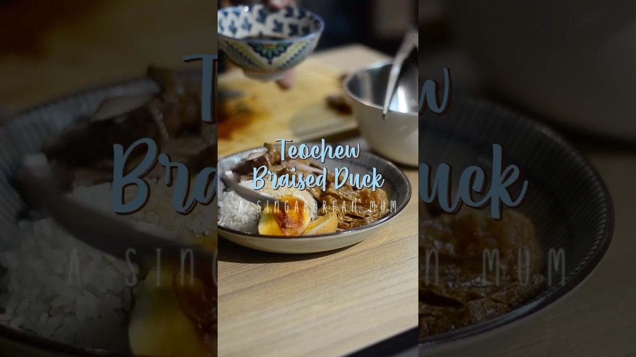 Instant Pot Teochew Braised Duck 🦆 Tender, fragrant, zero fuss 