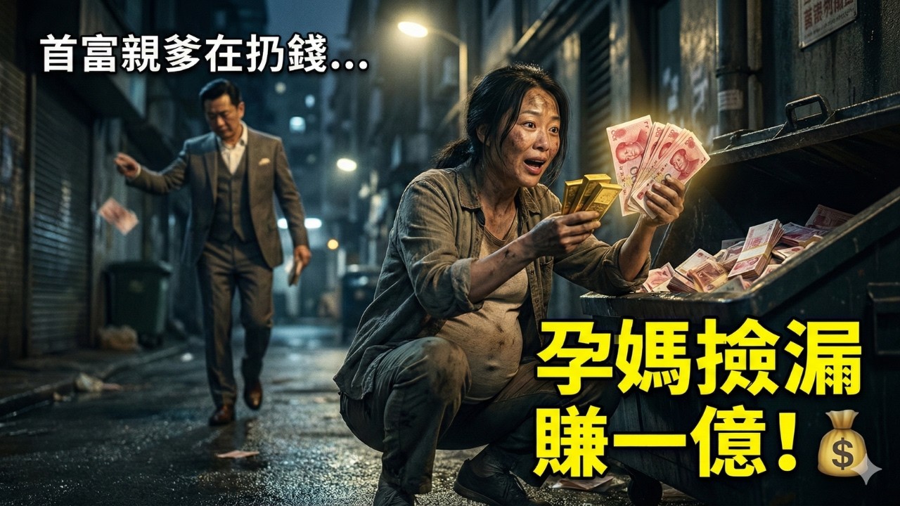 【全集】我懷了全城首富的孩子，他卻是個頂級舔狗？靠著腹中兒子的「尋寶雷達」，我撿垃圾成了世界女首富！🤰✨ | 聽見腹中兒子心聲後，我靠撿垃圾暴富了