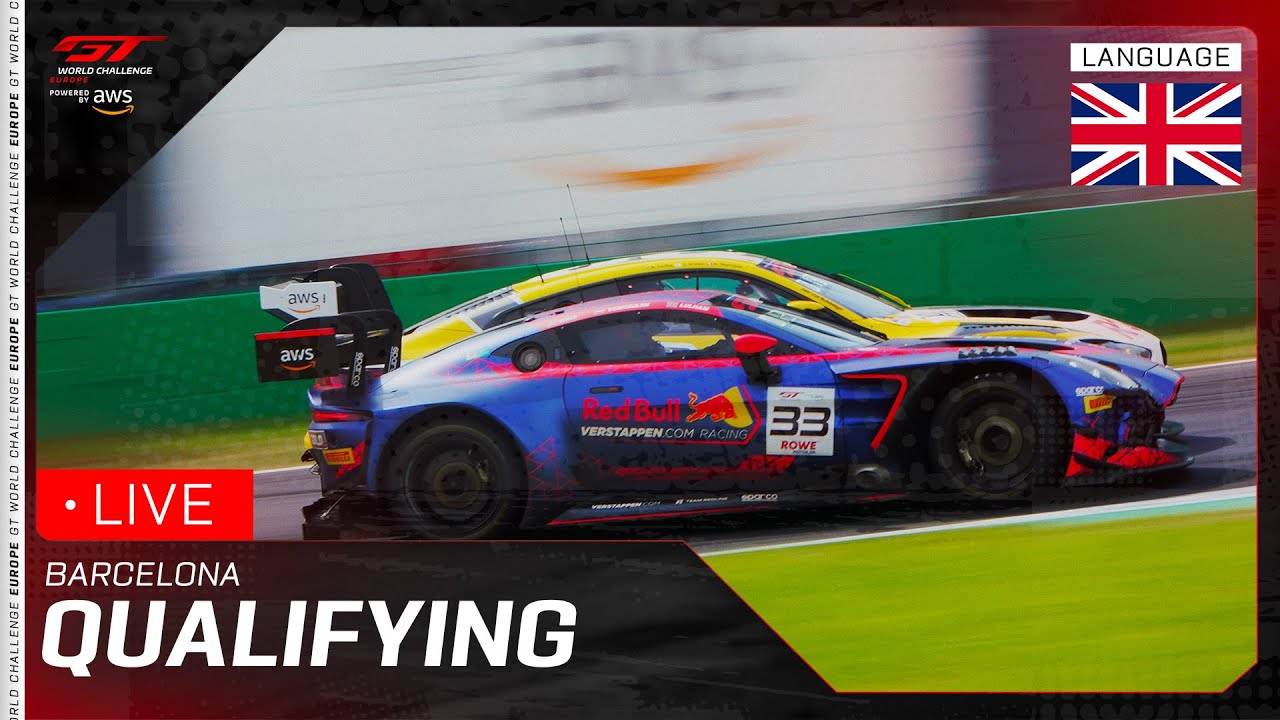 LIVE | Qualifying | Barcelona | GT World Challenge Europe powered by AWS 2025 (English)