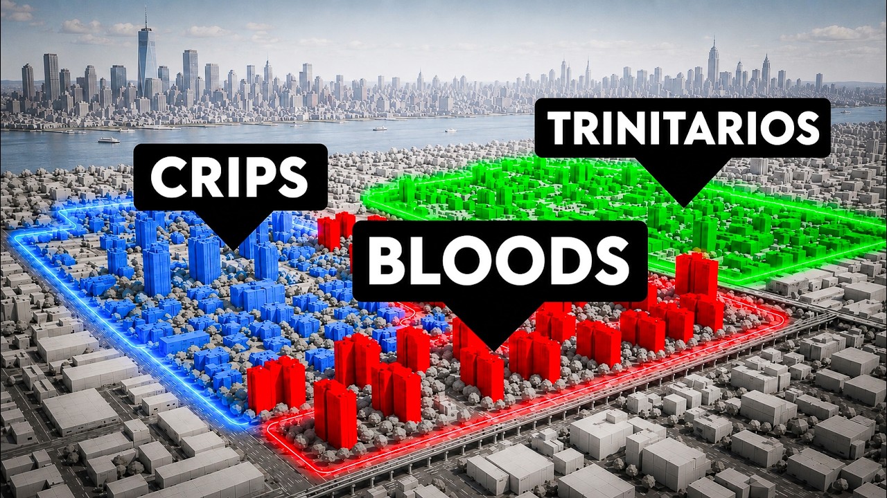 The NYC Gang War, Mapped
