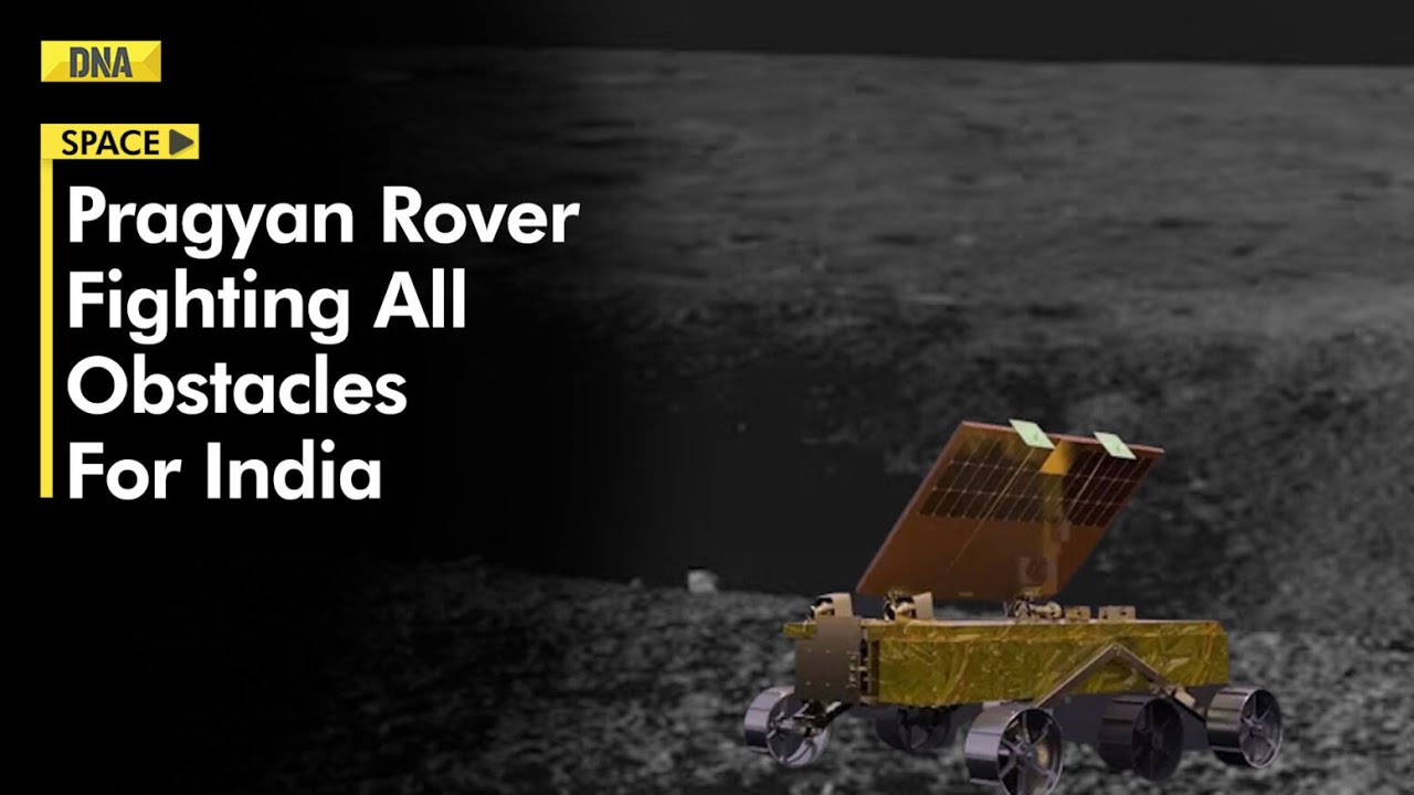Watch Chandrayaan-3's Pragyan Rover Encounters Huge Crater On Lunar Surface, Retraces Path | ISRO