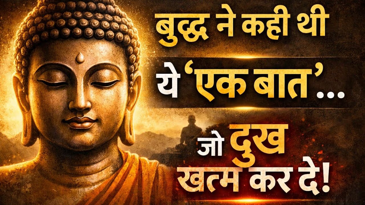 बुद्ध ने कही थी ये एक बात… और यही आपके दुख को खत्म कर सकती है | Gautam Buddha 