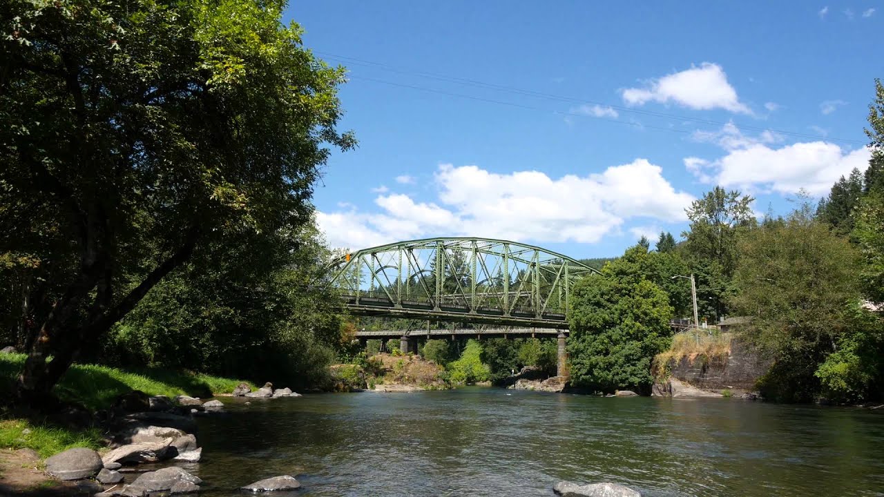 North Santiam River, Oregon - Mehama, Mill City, Big Cliff Dam, Detroit Dam, Detroit, Idanha