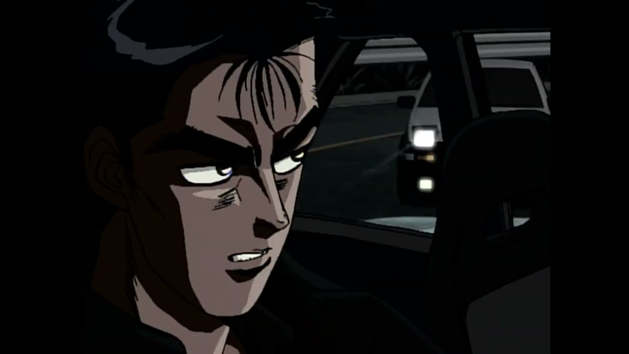 Initial D - Takumi Fujiwara (Toyota AE86) vs. Nakazato Takeshi (Nissan Skyline GT-R) English Sub