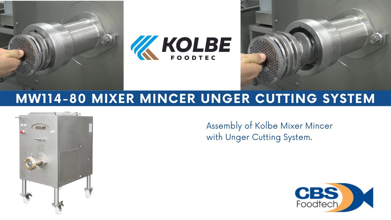 Kolbe - Mixer Mincer (Unger Cutting System)