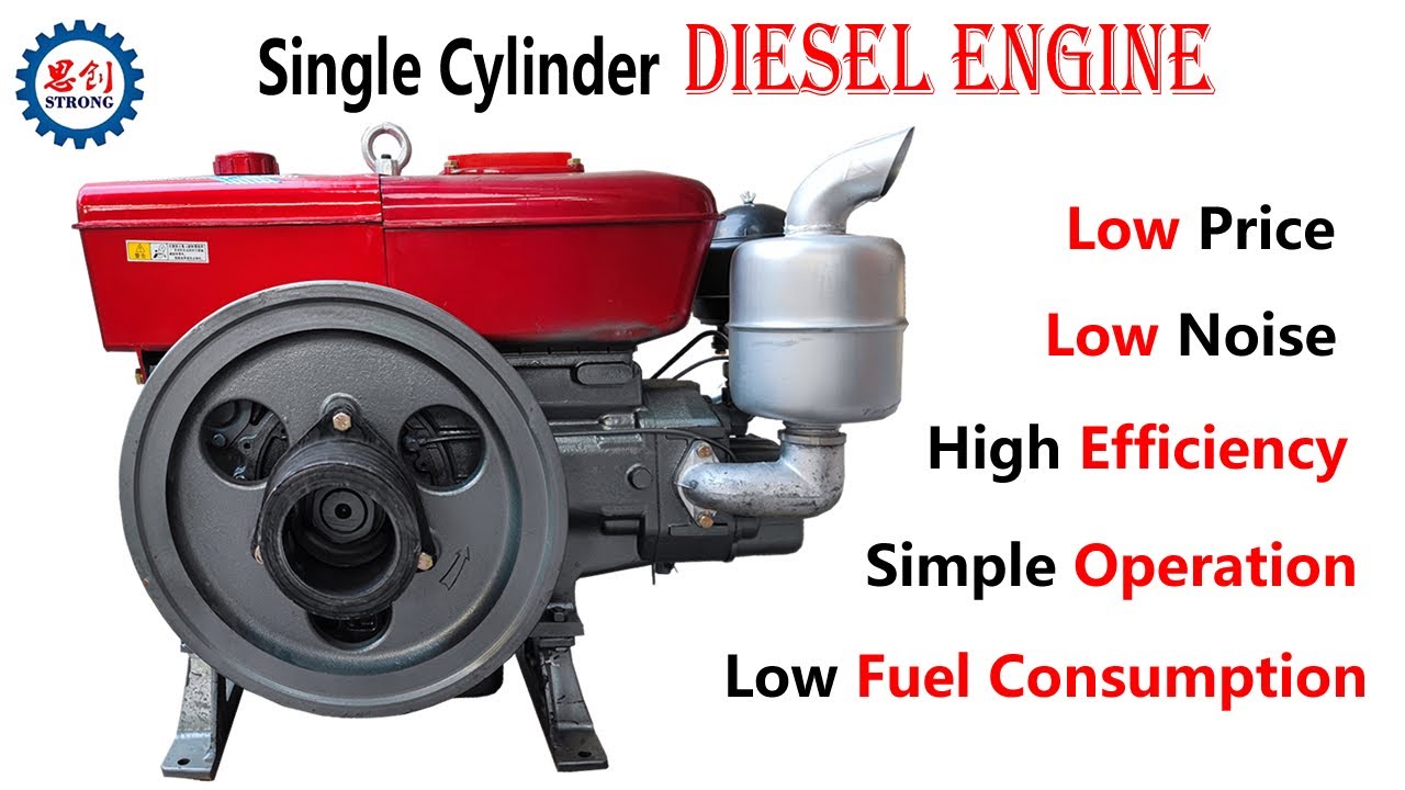 Mini Water Cooled Single Cylinder Diesel Engine