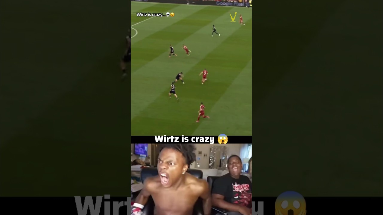 Wirtz is Crazy 😱 #liverpool #football #shorts #premierleague #ishowspeed