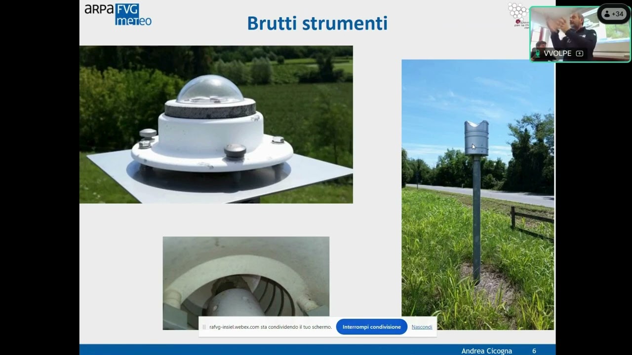 Incontro dedicato all’agrometeorologia a cura di OSMER ARPA FVG